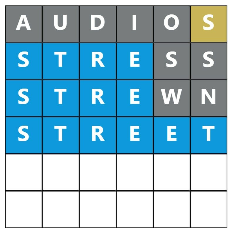 Word Hurdle 272 Afternoon Answer - 3rd June 2022