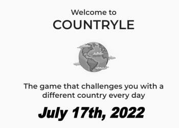 Countryle Answer - July 17th 2022
