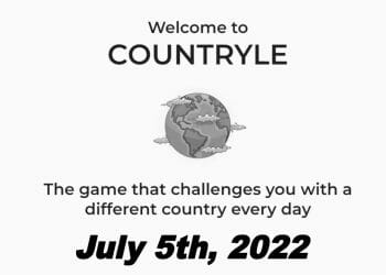 Countryle Answer - July 5th 2022