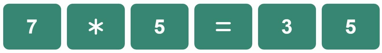 Daily Mini Bi-Nerdle Answer 1 - 8th July 2022