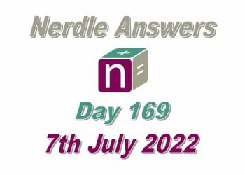 Daily Nerdle 169 - July 7th, 2022