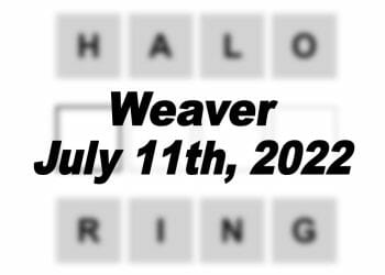 Daily Weaver Answers - 11th July 2022