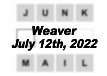 Daily Weaver Answers - 12th July 2022