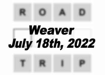 Daily Weaver Answers - 18th July 2022