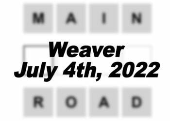 Daily Weaver Answers - 4th July 2022