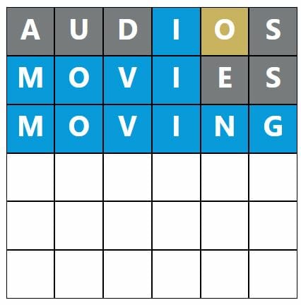Daily Word Hurdle #359 Morning Answer - 17th July 2022