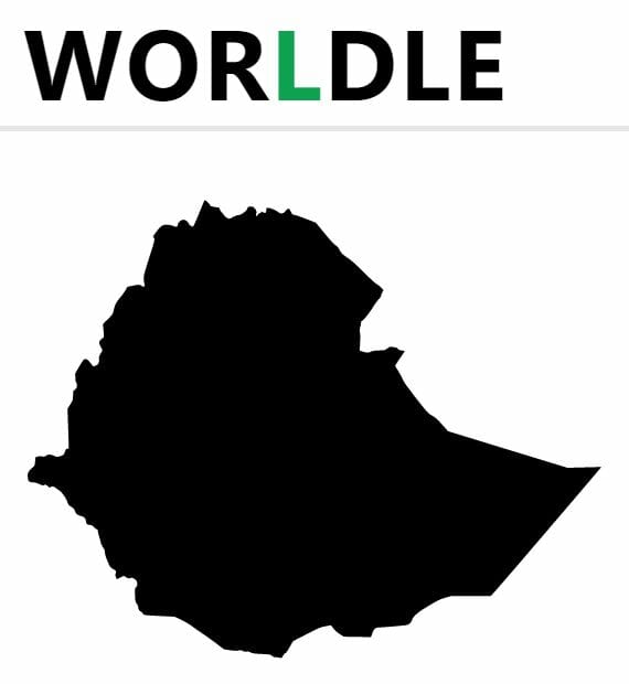 Daily Worldle Country 180 - July 20th 2022