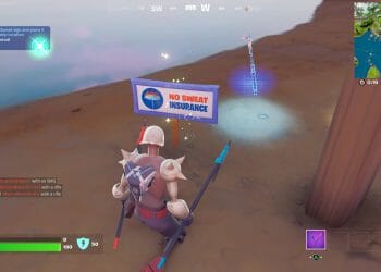 Fortnite Place No Sweat Signs Location
