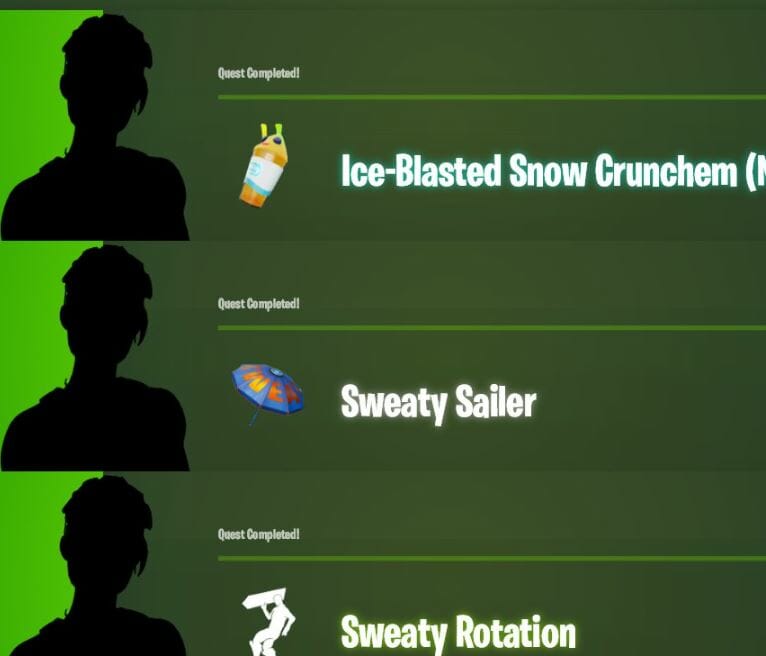 Fortnite Summer event 2022 No Sweat Challenges