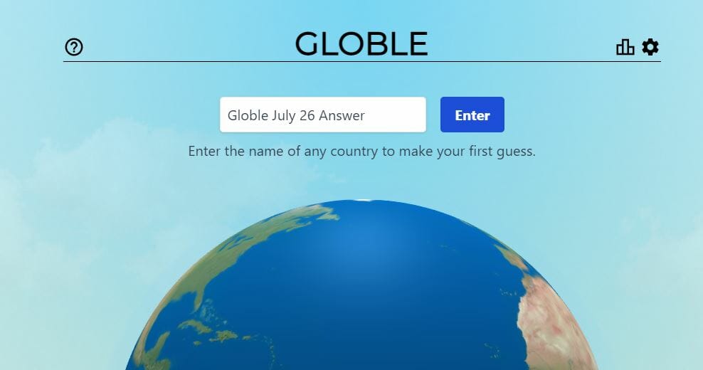 Globle Answer 26 July 2022 Solution Hints Today