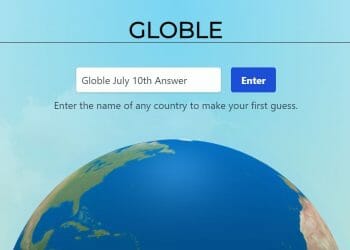Globle Answer Today July 10th 2022 Solution