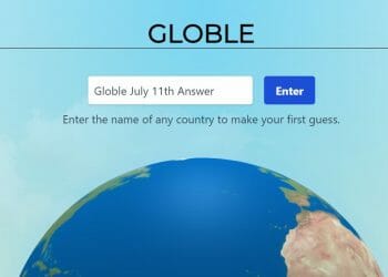 Globle Answer Today July 11th 2022 Solution