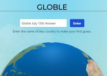 Globle Answer Today July 13th 2022 Solution