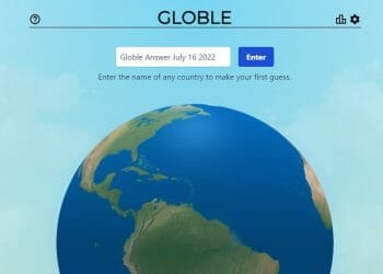 Globle Answer Today July 16 2022