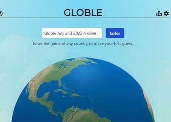 Globle Answer Today July 2nd 2022 Solution