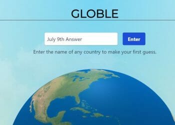 Globle Answer Today July 9th 2022 Solution