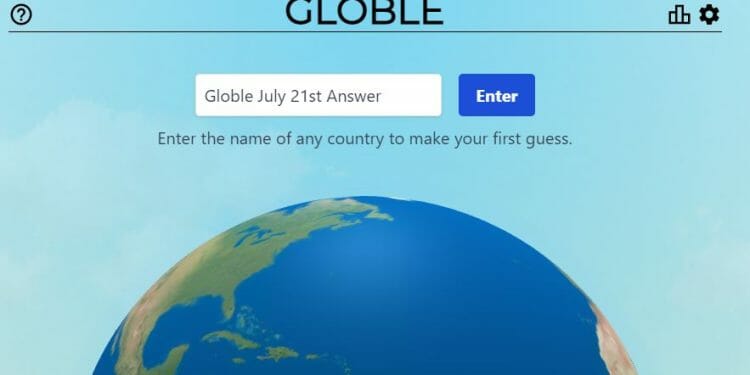 Globle July 21st 2022 Answer & Hints