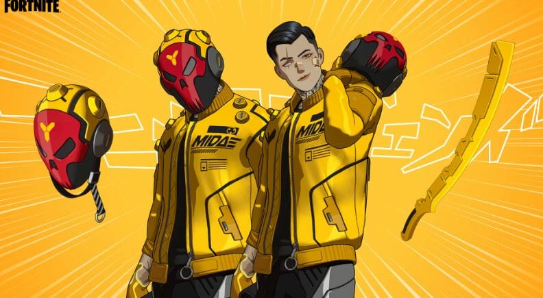 Golden Gear Midas Fortnite Skin