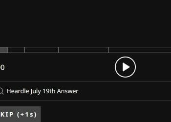 Heardle July 19th Answer Today