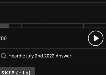 Heardle July 2 Answer Today