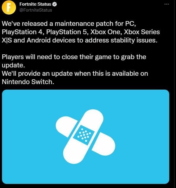 New Fortnite Update 3.63