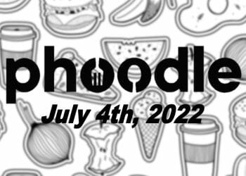 Phoodle Answer - July 4th 2022