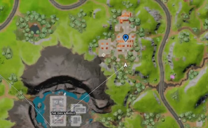 The Ruins Fortnite Map Location