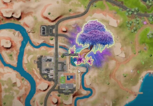 Bungalow Blooms Fortnite Location