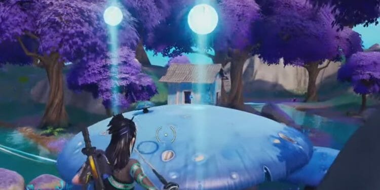 Complete the Mushroom Obstacle Course - Fortnite