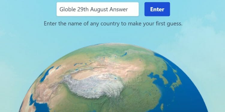 Daily Globle - 29th August 2022
