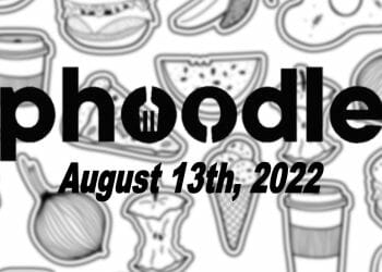 Daily Phoodle - 13th August 2022