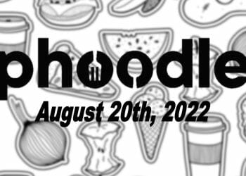 Daily Phoodle - 20th August 2022