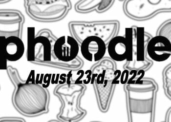 Daily Phoodle - 23rd August 2022