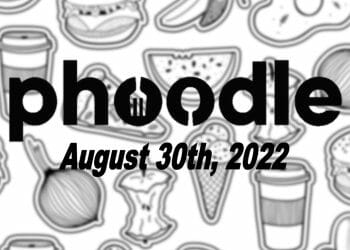 Daily Phoodle - 30th August 2022