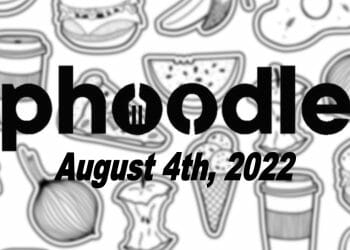 Daily Phoodle - 4th August 2022