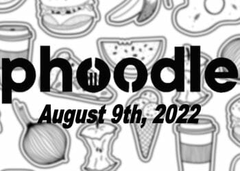 Daily Phoodle - 9th August 2022