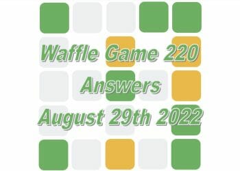 Daily Waffle - 29th August 2022