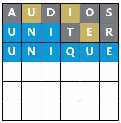 Daily Word Hurdle #407 Morning Answer - 10th August 2022