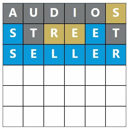 Daily Word Hurdle #408 Afternoon Answer - 10th August 2022