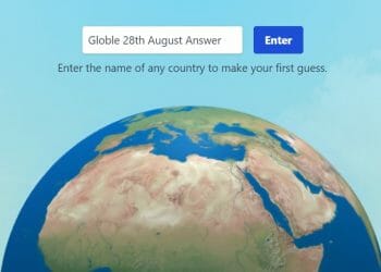 Globle 28th August 2022 Answer