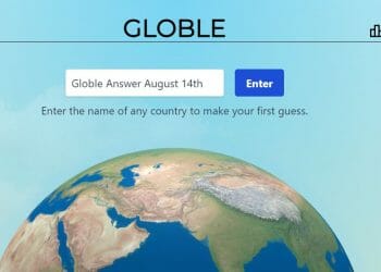 Globle Answer August 14th 2022 Today