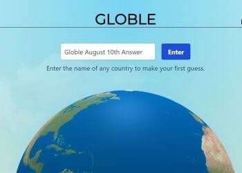 Globle August 10th Answer 2022