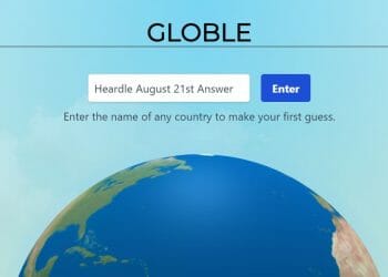 Globle August 21st 2022 Answer Today