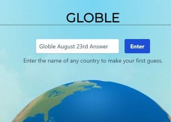 Globle August 23rd 2022 Answer
