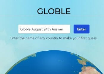 Globle August 24th Answer Today