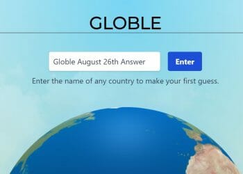 Globle August 26th Answer Today