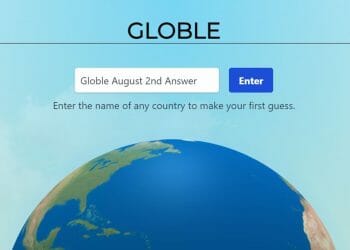 Globle August 2nd Answer Today