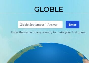 Globle September 1st Answer Today