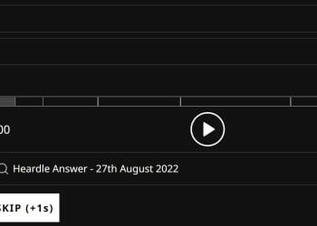 Heardle Answer - 27th August 2022