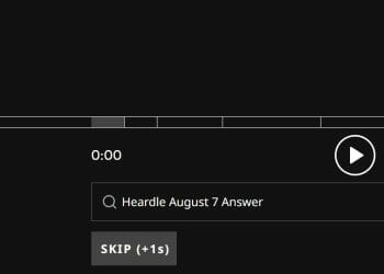 Heardle Answer August 7 2022 Today